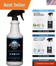 Unscented Pet Odor Remover Spray, 32oz Multi-Purpose Cleaning Solution