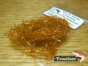 RUSTY ORANGE MICRO POLAR CHENILLE - NEW HARELINE DUBBIN FLY TYING MATERIAL