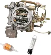 KIPA Carburetor For Land Cruiser 1969-1987 2F 4230CC FJ40 Engines, Replace OE Number 21100-61012, 21100-61050, 201055772420, With Carbon Dirt Jet Cleaner Tool Kit & Fuel Filter