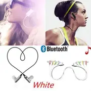 Wireless Stereo Bluetooth Headset Earphone Headphone for iPhone 5s 5c 5 4s - White