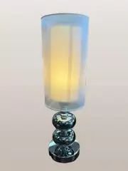 Silver Color Base with Translucent Top Table Lamp