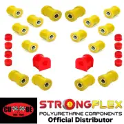 Strongflex - Poly REAR SUSPENSION Bushing Kit for R33 Nissan Skyline (Road)