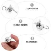 12 Pcs Heart Lock Shape Mini Padlock Small Locks for Luggage Travel
