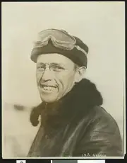 pilot Arch Hoxsey at the Dominguez Air Meet 1910 California - Old Photo