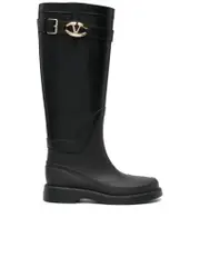 Valentino Garavani Smooth Grain Kneelength Boots