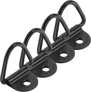 D Ring Tie Down Anchors Heavy Duty Steel Cargo Tie Down Hooks for Trailer Loop Anchor Pins