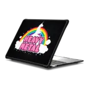MacBook Air 13-inch (M1 / Intel) Impact Case HEAVY METAL! (Funny Unicorn / Rainbow Mosh Parody Design)