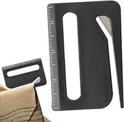 Mail Opener Tool | Package Cutting Tool,Envelope Cutter with Pointed End, Magnifying Glass, Ruler for Students