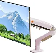 NB North Bayou Monitor Desk Mount Stand Full Motion Swivel Monitor Arm Gas Spring for 17''- 30'' Computer Monitor from 2kg to 9kg-F80 (Pink)