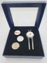 Masters Golf Tournament Drive Chip And Putt Divot Tool And Ball Markers