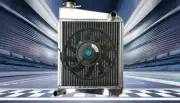 FOR Austin Rover MINI Cooper Switch 1275 GT 1992-1997 96 Aluminum Radiator+FAN