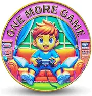 One More Game & Go to Bed Interactive Decision Coin for Kids Perfect Parenting GIF