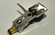 [AudioOrigin] Mirror Chrome plated Headshell, mount, cartridge, needle for TEAC TN-400BT, TN-400S, PX-300, TN-550, TN-350, PX-500, TS-80, TN-570, TN-550, TN-570, TN-350, PX-550, TN-202, TS-270S