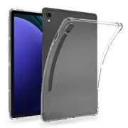 ZUSLAB Galaxy Tab S9 Case Anti-Scratch Soft TPU Slim Fit Tablet Back Flexible Thin Rubber Silicone Protective Cover for Samsung 11" (2023) - Clear