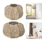 Paper Rope Lampshade Rustic Woven Lamp Shade for Office Table Lamps Hotel