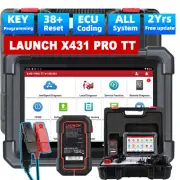 LAUNCH X431 PRO TT DYNO PROS V + OBD2 Scanner Car Diagnostic Tool ECU Coding
