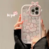 在飛比找蝦皮商城精選優惠-卡通 特色 粉色豬豬 iPhone14手機殼 小怪獸 犀牛盾