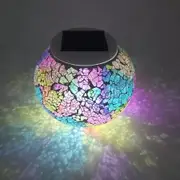 Multi-Colored Changing Solar Powered Ball Garden Lights, Solar Table Lights Waterproof Solar Led Night Light for Outdoor/Indoor Decora Ideal Gift