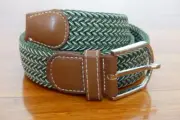 CLEARANCE SALE - ERA Elasticated Canvas Belt - Khaki, Grey - One size fits most
