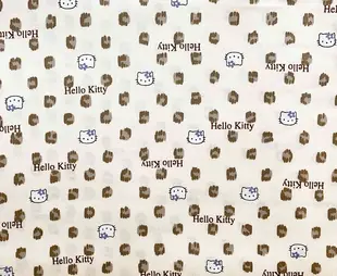 【震撼精品百貨】Hello Kitty 凱蒂貓~日本三麗鷗SANRIO KITTY日本正版布料110X100CM-豹紋米*50567