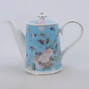 Grace Teaware Floral Mist Blue Teapot