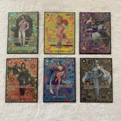 ONE PIECE Card Game OP08 SPECIAL Parallel Alt ART Complete Set Nami Japanese