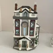 Vintage Studio Nova - Christmas Village - City Hall - llluminated Building - NIB