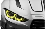 Icedriver Series DRL RGBW Multicolor LED Boards G80 G22 G82 G23 G26 Daytime Running Lights Lemon Yellow Red，compatible For BMW M3 M4 CSL 4(Purple,DRL Module(US Laser)