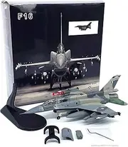 1:72 Alloy Hellenic Air Force F-16D Mira Figher Plane Model Aviation Science Exhibition Model