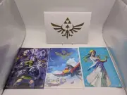 Nintendo Switch Legend of Zelda Skyward Sword Art Cards x3 Promo Pre-Order Bonus