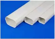 6X 2m PVC DUCT CAPPING SPLIT AIRCON Pipe 100MM 2m per copper pipe Cover