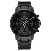 Tommy Hilfiger Multi-function Black Steel Men's Watch - 1710383