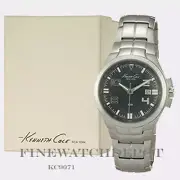 Authentic Kenneth Cole Men's Stainless Steel Marine Blue Watch KC9071
