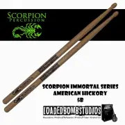 Scorpion Percussion Immortal Series 5B American Hickory Drum Sticks