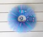 SALE! Blue & Lavender 4 Piece Cake Smash Outfit - First Birthday Tutu Set Girl