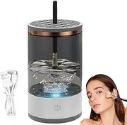 Makeup Brush Cleaner Machine, Multi-Functional Cosmetic Brush Washer Tool, Portable Makeup Brush Cleaning Solution, Cosmetic Brush Cleanser Tool, Foundation Liquid Brush Cleaner, Automatic Makeup