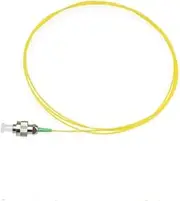 VJSUWI Fiber optic cable 2500mtr 0.9mm tighted G652D G657A 9/125um SM yellow for fiber pigtails ftth Singlemode wire 2.5km/roll(G657A)