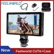 Feelworld CUT6 6 inch HDMI On-Camera Video Monitor Recorder Touch Screen FHD IPS
