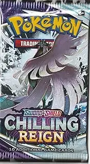 Pokémon Chilling Reign Booster Pack - Single Pack (10 Cards)