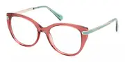 Max & Co. MO5135 066 Women’s Glasses Red Size 53 - Private Health Rebate - Blue Light Block Available
