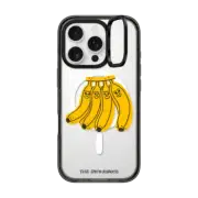 iPhone 16 Pro Impact Ring Stand Case MagSafe Compatible Bananas by Tess Smith-Roberts