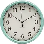 Formia HIC-011RC-GN Radio Clock Wall Clock Interior Wall Clock Design Night Second Hand Stop, Pop, Analog, Hodogaya Electronic Sales, Green