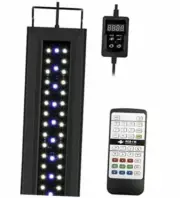 NICREW RGB+W 24/7 LED Aquarium Light with Remote Controller, Full 18 - 24 in