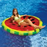 Watermelon Slice Island Giant Pool Float Raft Mat Swimline 90544
