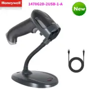 Honeywell Voyager 1470G2D-2USB-1 1D 2D Barcode Scanner w/ USB Cable and Stand