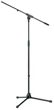 K&M 210/6 K&M Tripod Mic Microphone Boom Stand Black