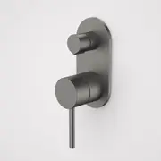 Caroma Liano II Bath/ Shower Mixer with Diverter Gun Metal 96366GM