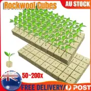 Rock Wool Starter Plugs Grow Cubes Seed Starters Planting Cubes Hydroponics Tray