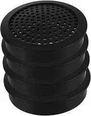 TOKIDNY 4pcs Black Tweeter Speaker Covers Durable Mesh Guard for Car Audio Protection Easy Installation for Automotive Sound Systems Precision Fit for Subwoofer Modifications