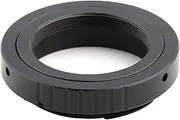 POENVFPO T2/T Mount Aluminum Lens Adapter Ring for EF DSLR 650D 60D 550D, Durable Aluminum Alloy, Focus, M42*0.75 Thread, for Photography Enthusiasts